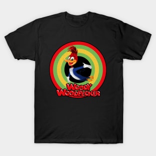 Woody Woodpecker Circle Style T-Shirt